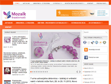 Tablet Screenshot of mozaik-kreativnosti.com
